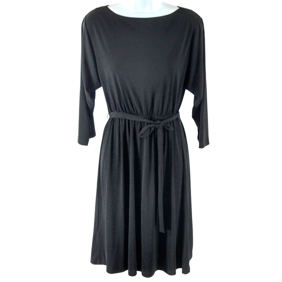 AB  Studio black long sleeved dress - Picture 1 of 10